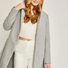 JQ Fleece Belted Hoodie Coat