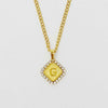 Aztec Delight Initial Necklace