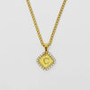 Aztec Delight Initial Necklace