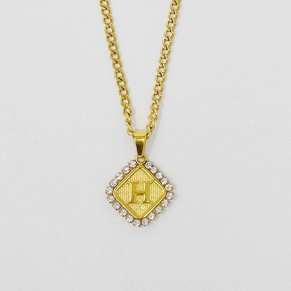 Aztec Delight Initial Necklace