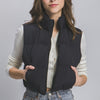 High Neck Puffer Vest